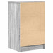 Noptiere cu 3 sertare 2 buc Gri Sonoma 39x35x65 cm - WALTI WALTI