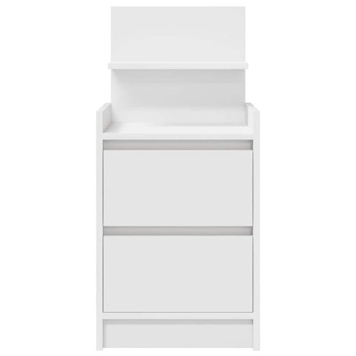Noptiera cu 2 sertare alb 38x34x80 cm - WALTI WALTI