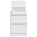 Noptiera cu 2 sertare alb 38x34x80 cm - WALTI WALTI