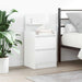 Noptiera cu 2 sertare alb 38x34x80 cm - WALTI WALTI