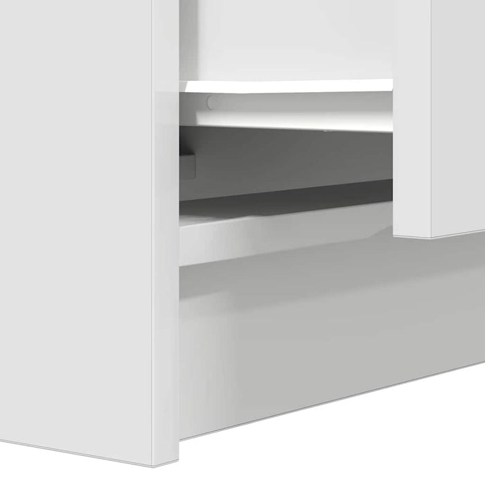 Noptiere cu 2 sertare 2 buc Alb 38x34x80 cm - WALTI WALTI