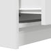 Noptiere cu 2 sertare 2 buc Alb 38x34x80 cm - WALTI WALTI