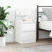 Noptiere cu 2 sertare 2 buc Alb 38x34x80 cm - WALTI WALTI