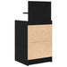 Noptiere cu 2 sertare 2 buc Negru 38x34x80 cm - WALTI WALTI