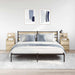 Noptiere cu 2 sertare 2 buc Stejar Sonoma 38x34x80 cm - WALTI WALTI