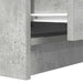 Noptiera cu 2 sertare gri beton 38x34x80 cm - WALTI WALTI