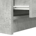 Noptiere cu 2 sertare 2 buc Beton Gri 38x34x80 cm - WALTI WALTI