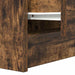 Noptiera cu 2 sertare stejar afumat 38x34x80 cm - WALTI WALTI
