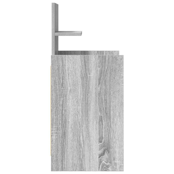 Noptiera cu 2 sertare Gri Sonoma 38x34x80 cm - WALTI WALTI