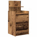 Noptiera cu 2 sertare din lemn vechi 38x34x80 cm - WALTI WALTI