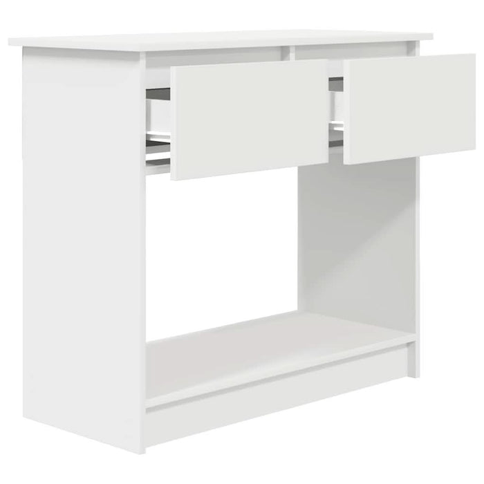 Consolă cu sertare alb 85,5x38,5x74,5 cm - WALTI WALTI