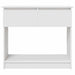 Consolă cu sertare alb 85,5x38,5x74,5 cm - WALTI WALTI