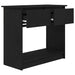 Consolă cu sertare Negru 85,5x38,5x74,5 cm - WALTI WALTI
