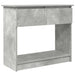 Consolă cu sertare Gri beton 85,5x38,5x74,5 cm - WALTI WALTI