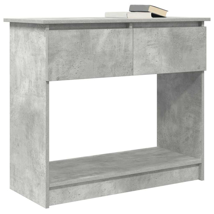 Consolă cu sertare Gri beton 85,5x38,5x74,5 cm - WALTI WALTI