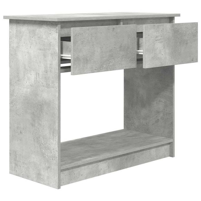 Consolă cu sertare Gri beton 85,5x38,5x74,5 cm - WALTI WALTI