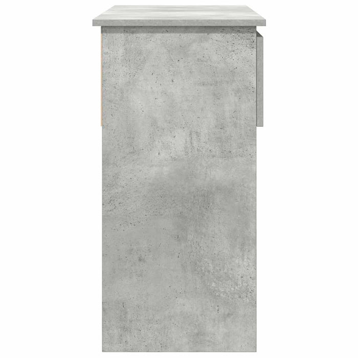 Consolă cu sertare Gri beton 85,5x38,5x74,5 cm - WALTI WALTI