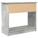Consolă cu sertare Gri beton 85,5x38,5x74,5 cm - WALTI WALTI