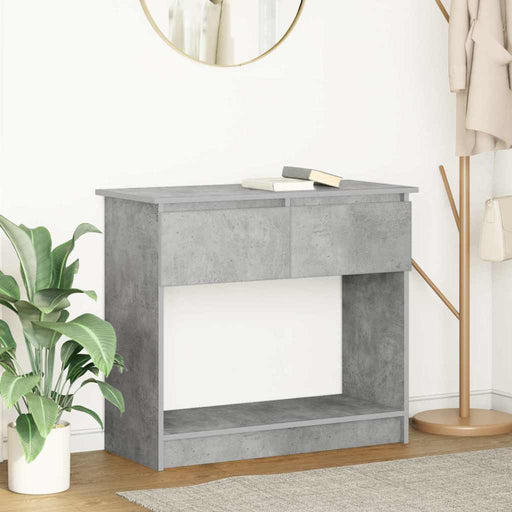 Consolă cu sertare Gri beton 85,5x38,5x74,5 cm - WALTI WALTI