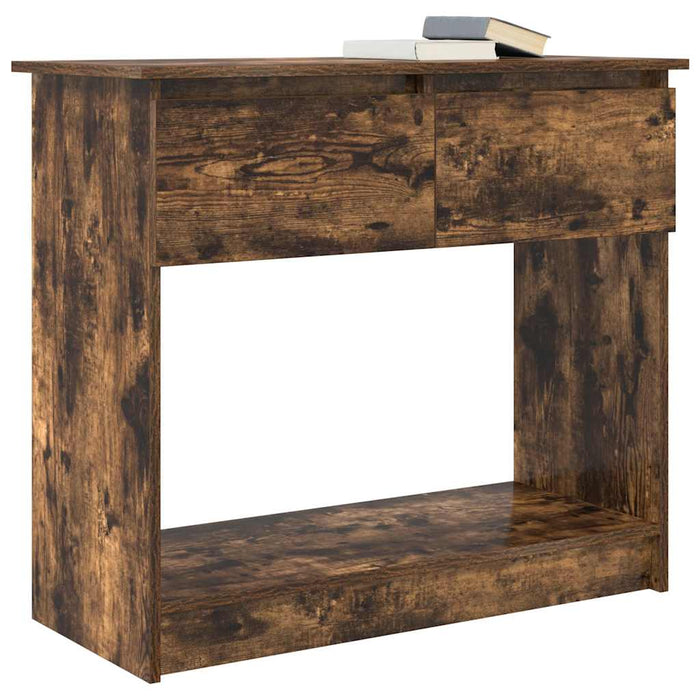 Consolă cu sertare Stejar afumat 85,5x38,5x74,5 cm - WALTI WALTI