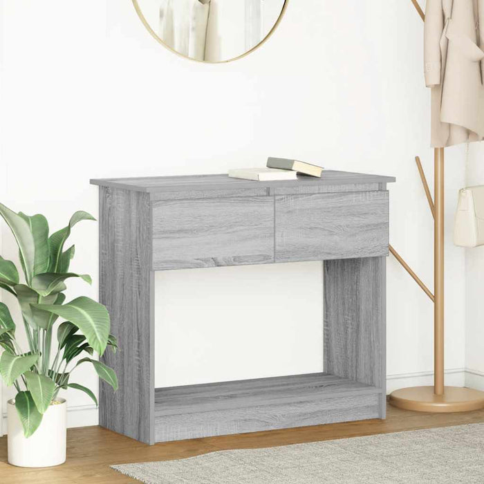 Consolă cu sertare Gri Sonoma 85,5x38,5x74,5 cm - WALTI WALTI