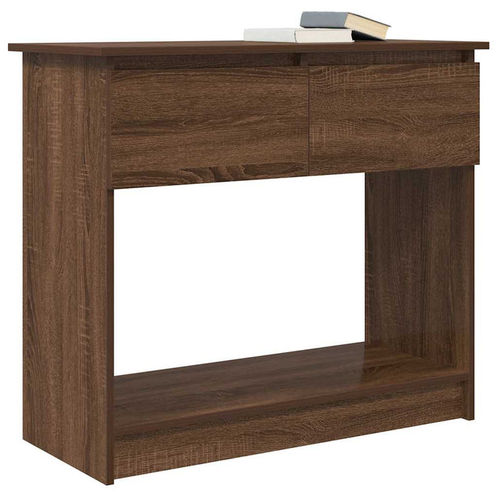 Consolă cu sertare Stejar maro 85,5x38,5x74,5 cm - WALTI WALTI
