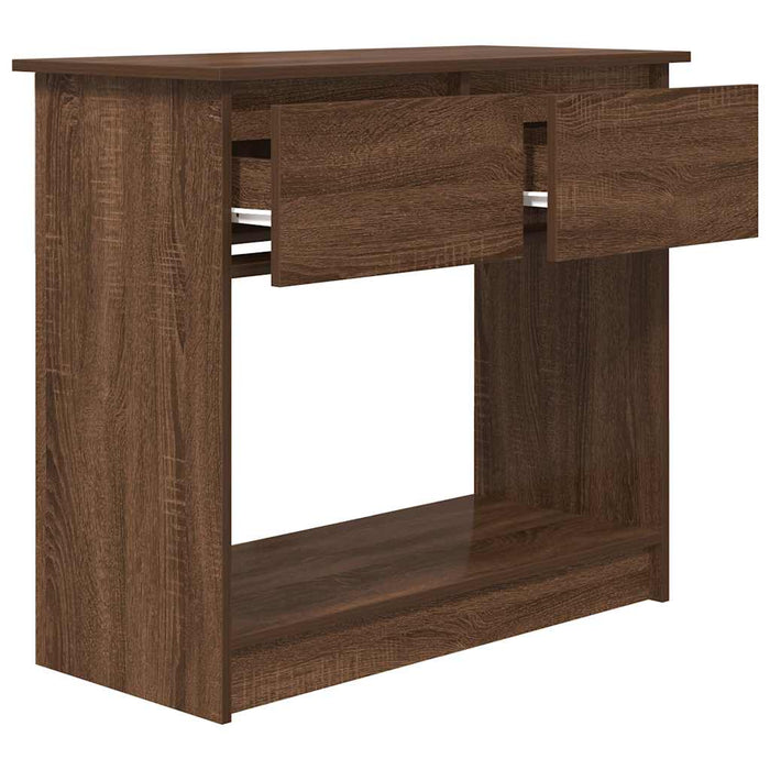 Consolă cu sertare Stejar maro 85,5x38,5x74,5 cm - WALTI WALTI