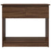 Consolă cu sertare Stejar maro 85,5x38,5x74,5 cm - WALTI WALTI