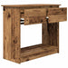 Consolă cu sertare Lemn vechi 85,5x38,5x74,5 cm - WALTI WALTI