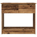 Consolă cu sertare Lemn vechi 85,5x38,5x74,5 cm - WALTI WALTI