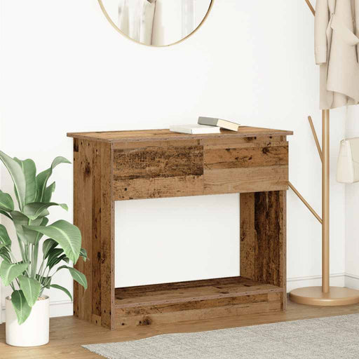 Consolă cu sertare Lemn vechi 85,5x38,5x74,5 cm - WALTI WALTI