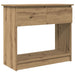 Consolă cu sertare Artisan Stejar 85,5x38,5x74,5 cm - WALTI WALTI