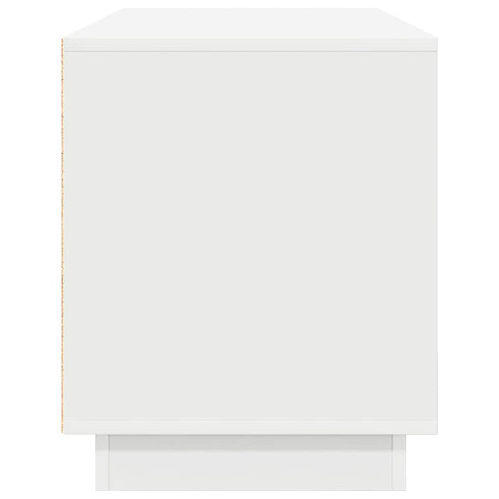 Dulap TV cu lumini LED alb 100x41x50 cm - WALTI WALTI