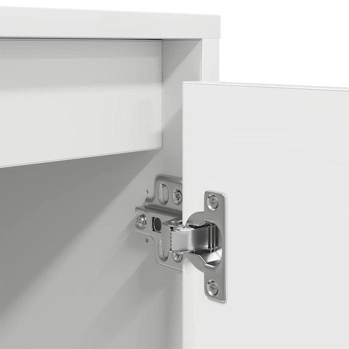 Dulap TV cu lumini LED alb 100x41x50 cm - WALTI WALTI