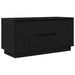 Dulap TV cu lumini LED Stejar negru 100x41x50 cm - WALTI WALTI