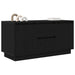 Dulap TV cu lumini LED Stejar negru 100x41x50 cm - WALTI WALTI