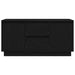 Dulap TV cu lumini LED Stejar negru 100x41x50 cm - WALTI WALTI