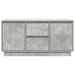 Comodă TV cu lumini LED, gri beton, 100x41x50 cm - WALTI WALTI