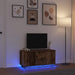 Dulap TV cu lumini LED, lemn vechi, 100x41x50 cm - WALTI WALTI