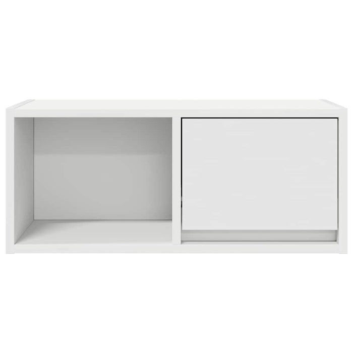 Comodă TV, alb, 60x31x25,5 cm, lemn prelucrat - WALTI WALTI