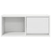 Comodă TV, alb, 60x31x25,5 cm, lemn prelucrat - WALTI WALTI