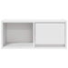 Dulapuri TV 2 buc Alb 60x31x25,5 cm Lemn prelucrat - WALTI WALTI