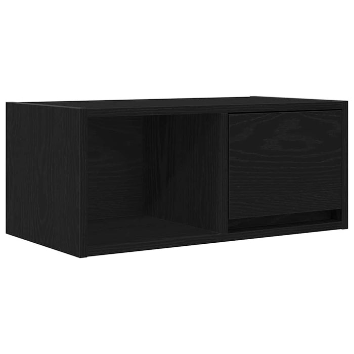 Dulap TV Stejar negru 60x31x25,5 cm Lemn prelucrat - WALTI WALTI