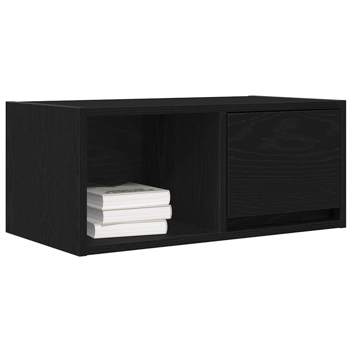 Dulap TV Stejar negru 60x31x25,5 cm Lemn prelucrat - WALTI WALTI