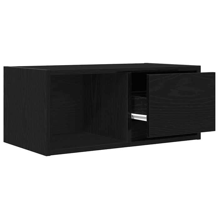 Dulap TV Stejar negru 60x31x25,5 cm Lemn prelucrat - WALTI WALTI