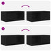 Dulapuri TV 2 buc stejar negru 60x31x25,5 cm lemn prelucrat - WALTI WALTI