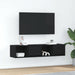 Dulapuri TV 2 buc stejar negru 60x31x25,5 cm lemn prelucrat - WALTI WALTI