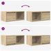 Dulap TV Stejar Sonoma 60x31x25,5 cm Lemn prelucrat - WALTI WALTI