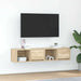 Dulapuri TV 2 buc Stejar Sonoma 60x31x25,5 cm Lemn prelucrat - WALTI WALTI