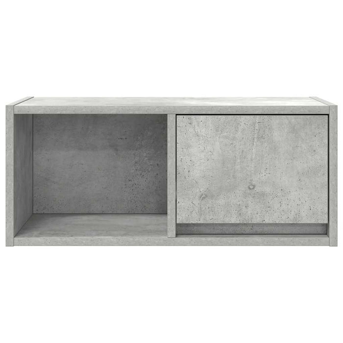 Dulap TV Beton Gri 60x31x25,5 cm Lemn prelucrat - WALTI WALTI